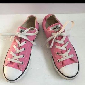 Converse Chuck Taylor Pink Tennis Shoes Sneskers